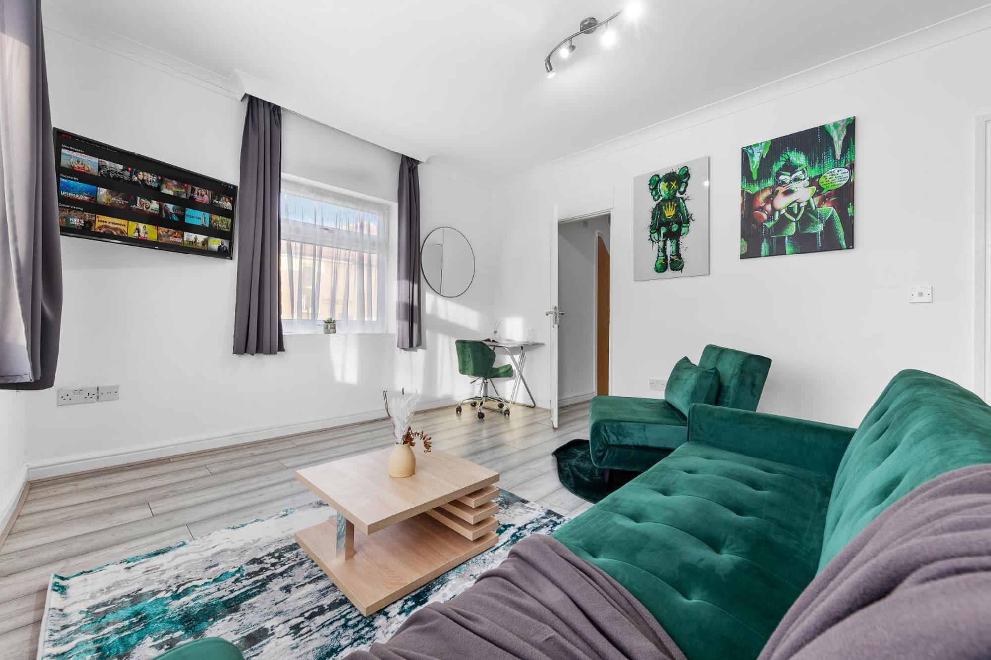 Green Hype - 10 Mins To Stadium - Sleeps 8 London Exterior foto
