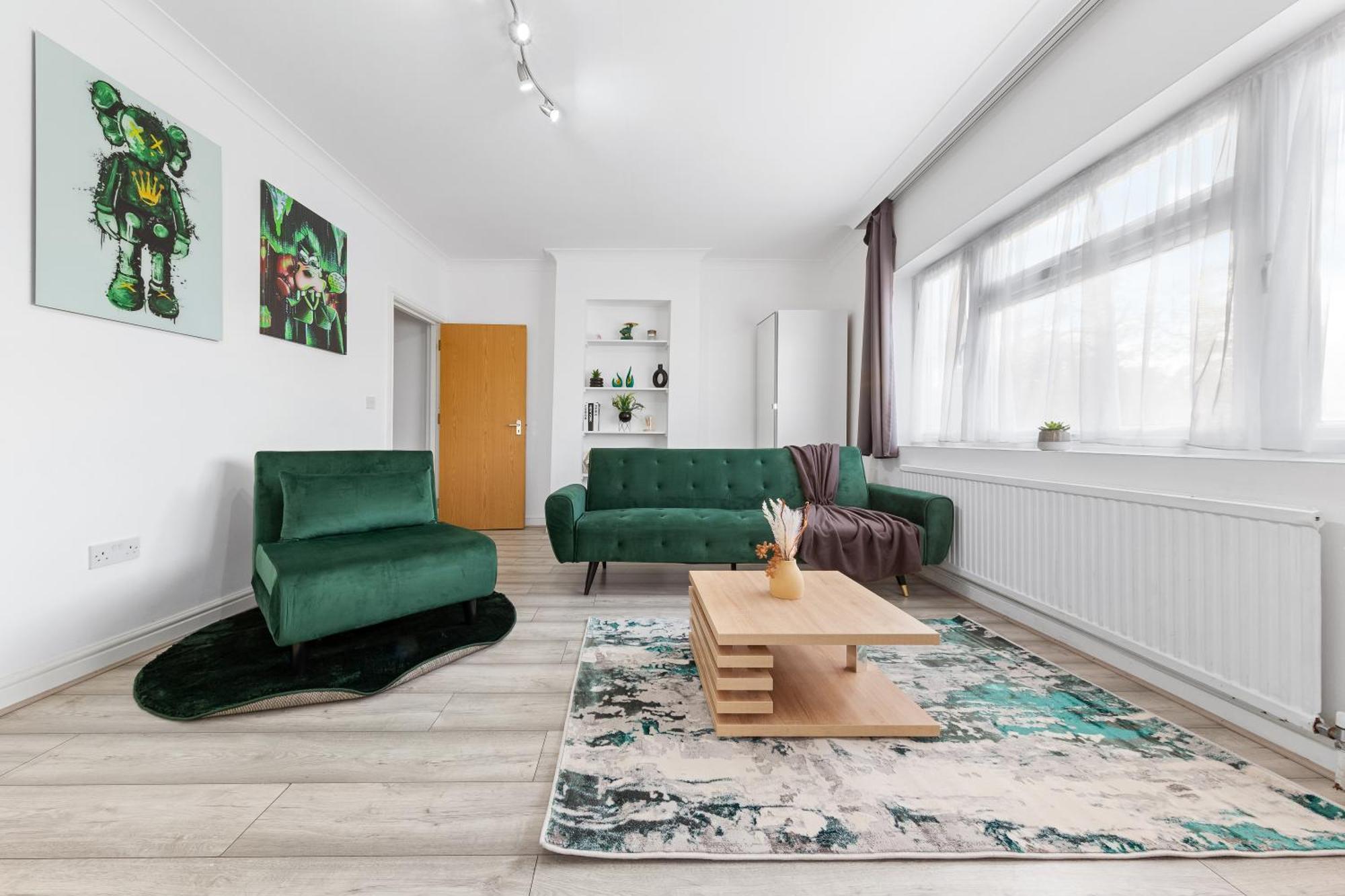 Green Hype - 10 Mins To Stadium - Sleeps 8 London Exterior foto